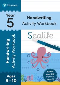 Book Cover for Pearson Learn at Home Handwriting Activity Workbook Year 5 by Sarah Loader