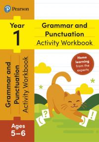 Book Cover for Pearson Learn at Home Grammar & Punctuation Activity Workbook Year 1 by Hannah HirstDunton