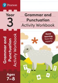 Book Cover for Pearson Learn at Home Grammar & Punctuation Activity Workbook Year 3 by Hannah HirstDunton