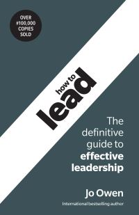 Book Cover for How to Lead by Jo Owen