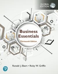 Book Cover for Business Essentials by Ronald J Ebert, Ricky W Griffin