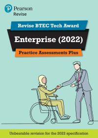 Book Cover for Revise BTEC Tech Award Enterprise Practice Assessments Plus by Charlotte Bunn