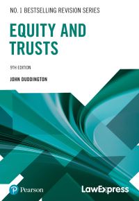 Book Cover for Equity and Trust by John Duddington