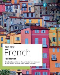 Book Cover for AQA GCSE French. Foundation Student Book by Clive Bell