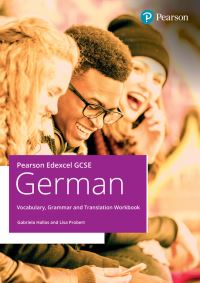 Book Cover for Pearson Edexcel GCSE German Vocabulary, Grammar and Translation Workbook by Gabriela Hallas, Lisa Probert