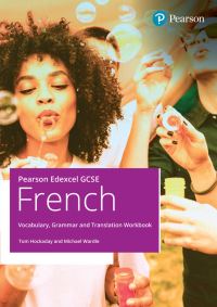 Book Cover for Pearson Edexcel GCSE French Vocabulary, Grammar and Translation Workbook by Tom Hockaday, Michael Wardle
