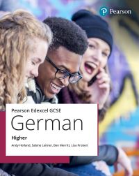 Book Cover for Pearson Edexcel GCSE German. Higher Student Book by Andy Holland, Sabine Leitner, Ben Merritt, Lisa Probert