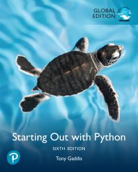 Book Cover for Starting Out With Python by Tony Gaddis