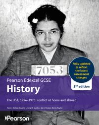 Book Cover for Pearson Edexcel GCSE (9-1) History The USA, 1954-1975 by Jane Shuter