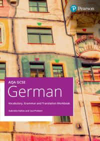 Book Cover for AQA GCSE German Vocabulary, Grammar and Translation Workbook by Gabriela Hallas, Lisa Probert
