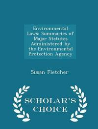 Book Cover for Environmental Laws by Susan Fletcher