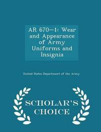 Book Cover for AR 670-1 by United States Department of the Army