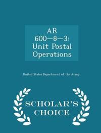 Book Cover for AR 600-8-3 by United States Department of the Army