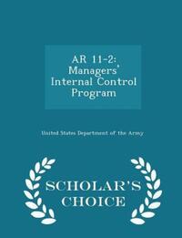 Book Cover for AR 11-2 by United States Department of the Army