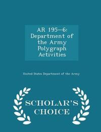 Book Cover for AR 195-6 by United States Department of the Army