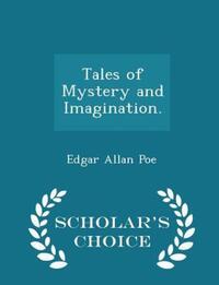 Book Cover for Tales of Mystery and Imagination. - Scholar's Choice Edition by Edgar Allan Poe