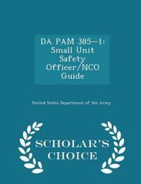 Book Cover for Da Pam 385-1 by United States Department of the Army