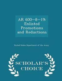 Book Cover for AR 600-8-19 by United States Department of the Army