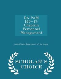 Book Cover for Da Pam 165-17 by United States Department of the Army