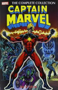 Book Cover for Captain Marvel by Jim Starlin