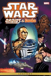 Book Cover for Droids and Ewoks by David Manak, George Caragonne