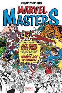 Book Cover for Color Your Own Marvel Masters by Jack Kirby, Steve Ditko