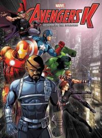 Book Cover for Assembling the Avengers by Si Yeon Park