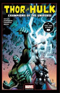 Book Cover for Thor Vs. Hulk by Jeremy Whitley