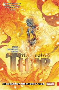 Book Cover for The Death of the Mighty Thor by Jason Aaron