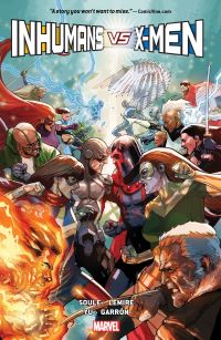 Book Cover for Inhumans Vs. X-Men by Charles Soule, Jeff Lemire