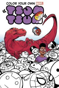 Book Cover for Color Your Own Marvel Tsum Tsum by David Baldeon