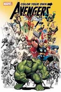 Book Cover for Color Your Own Avengers by Various