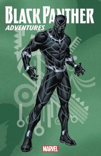 Book Cover for Black Panther Adventures Digest by Joe Caramagna