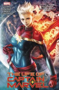 Book Cover for The Life of Captain Marvel by Margaret Stohl