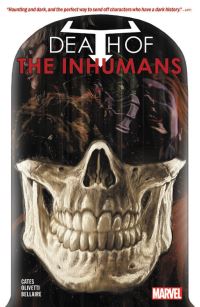 Book Cover for Death of the Inhumans by Donny Cates