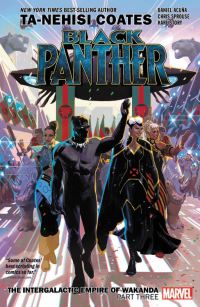 Book Cover for The Intergalactic Empire of Wakanda. Part Three by TaNehisi Coates
