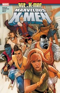Book Cover for The Marvelous X-Men by Lonnie Nadler, Zac Thompson