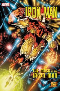 Book Cover for The Mask in the Iron Man Omnibus by Joe Quesada, Frank Tieri, Chuck Dixon