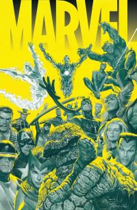 Book Cover for Marvel by Alex Ross