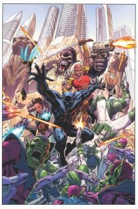 Book Cover for The Invasion of Wakanda by Jim Zub