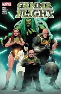 Book Cover for Gamma Flight by Al Ewing, Crystal Fraser