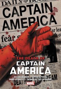 Book Cover for The Death of Captain America Omnibus by Ed Brubaker
