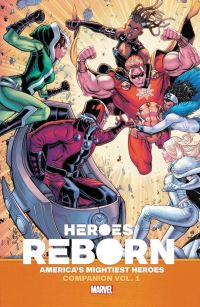 Book Cover for Earth's Mightiest Heroes Companion. Vol. 1 by Ryan Cady, Marc Bernardin, Steve Orlando