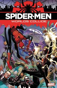 Book Cover for Spider-Men. Worlds Collide by Brian Michael Bendis