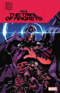 Book Cover for The Trial of Magneto by Leah Williams
