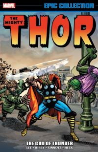 Book Cover for The God of Thunder by Stan Lee, Larry Lieber, Robert Bernstein
