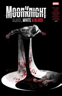 Book Cover for Moon Knight. Black, White & Blood by Jonathan Hickman