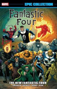 Book Cover for The New Fantastic Four by Walter Simonson, Len Kaminski, Danny Fingeroth