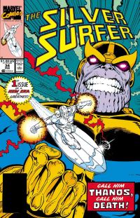 Book Cover for The Return of Thanos by Steve Englehart, Jim Valentino, Jim Starlin