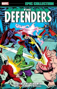 Book Cover for Enter - The Headmen by Len Wein, Steve Gerber, Tony Isabella